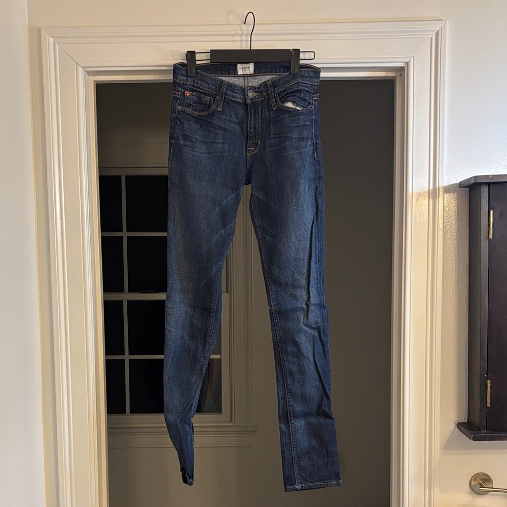 Hudson Gia Midrise Skinny Classic Blue Women's Jeans size 26